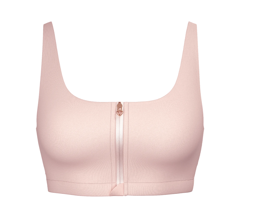 DUMMY - Brasier Victoria Secret sin costuras para mastectomía rosa con broche adelante M